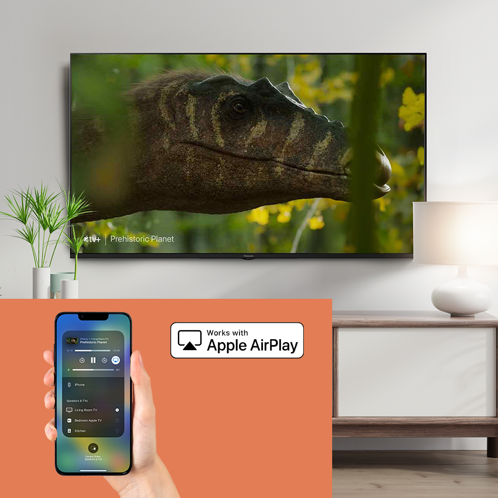Guarda. Ascolta. Condividi. AirPlay ti permette di fare tutto questo. Guarda. Ascolta. Condividi. AirPlay ti permette di fare tutto questo.